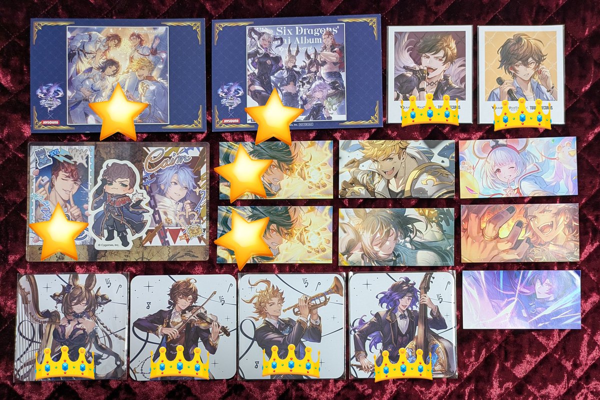 🐂固定用🐂】グラブル 交換 ポストカード コースター など 詳しくは