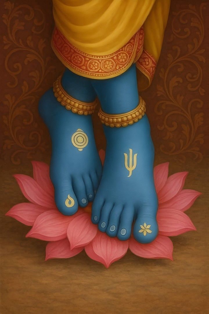 GitaInspire's tweet photo. Lotus Feet 🪷 https://t.co/WzcHE9qK6c
