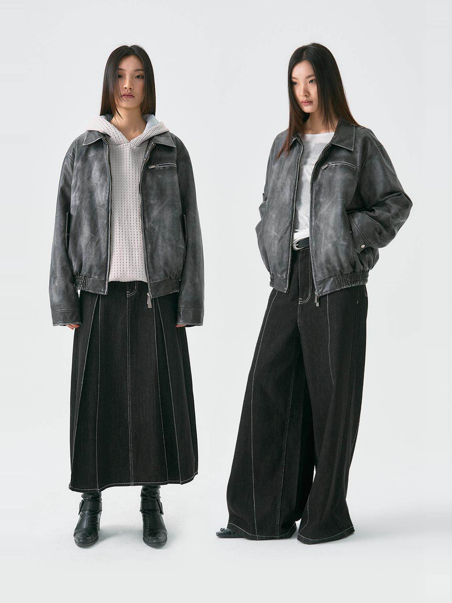 cpctofficial's tweet image. Cross Leather Jacket
 
Detroit jacket silhouette; custom metal zipper pull; custom leather patch; custom metal buttons; interior pocket. Cross-cut back design; burnished aged finish; high-quality lining; 3M Thinsulate™ insulation (quilted version).

#CrossBack #BurnishedLeather