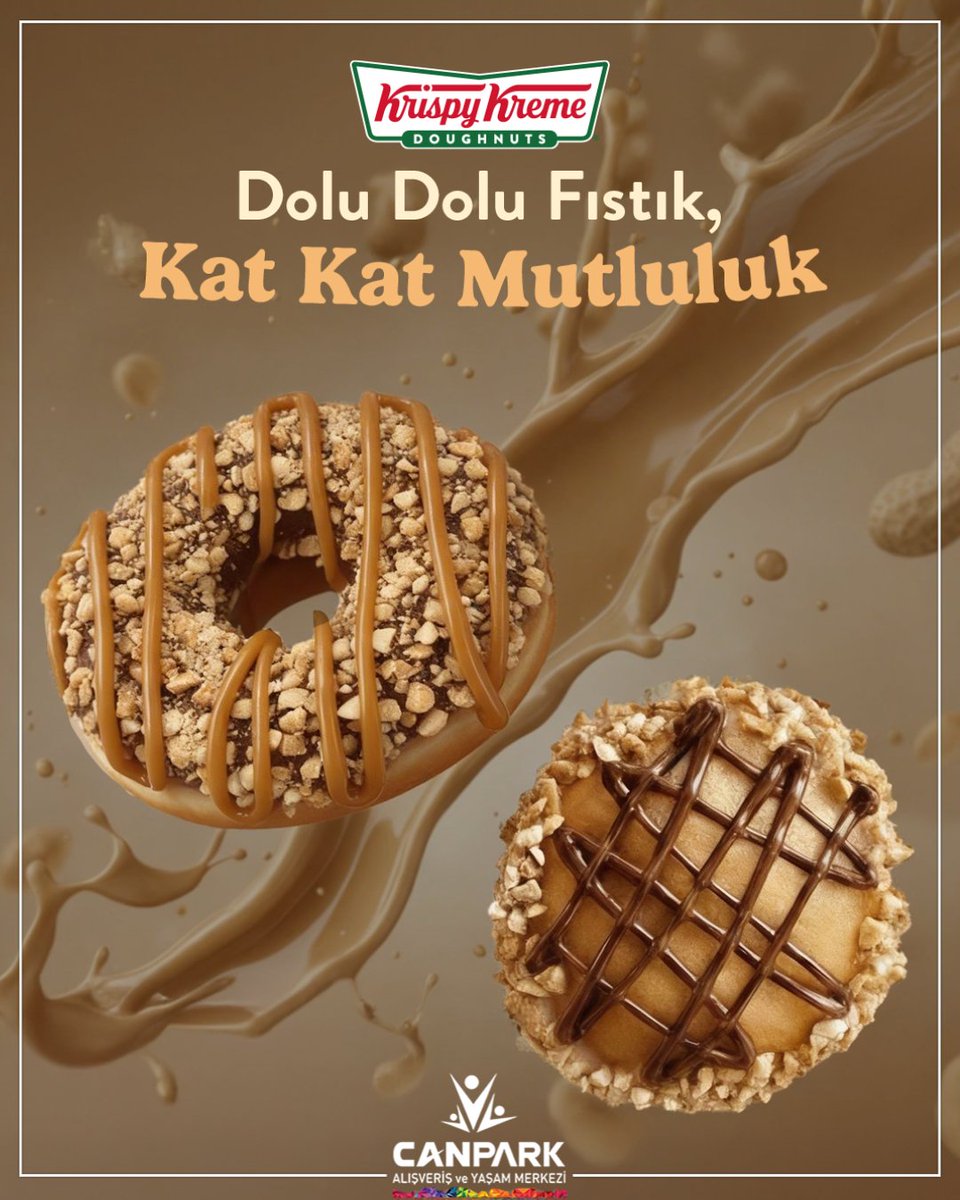 canparkworld's tweet photo. Dolu dolu fıstık, kat kat mutluluk!
Ramazan ayına özel, sınırlı süreli iki yeni lezzet seni bekliyor!

Peanut Butter Kreme Filled ve Caramel &amp; Peanut Butter Filled Ring

#Canpark #Donut #Donat #Ramazan #KrispyKreme https://t.co/WKHvLIaR5k