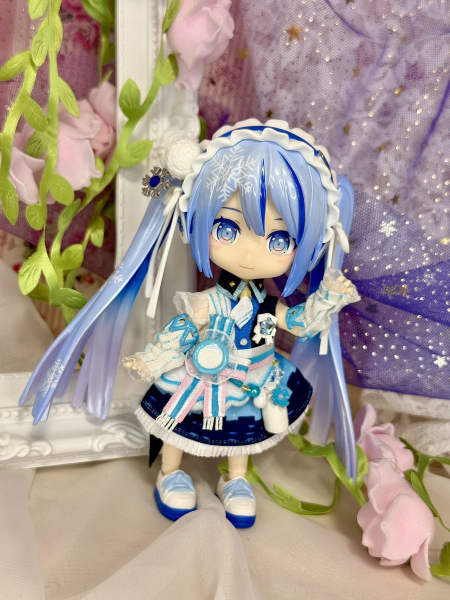 くむさん(@kyzz3_ )と作品交換で、ローミクさんのお洋服👗とご縁