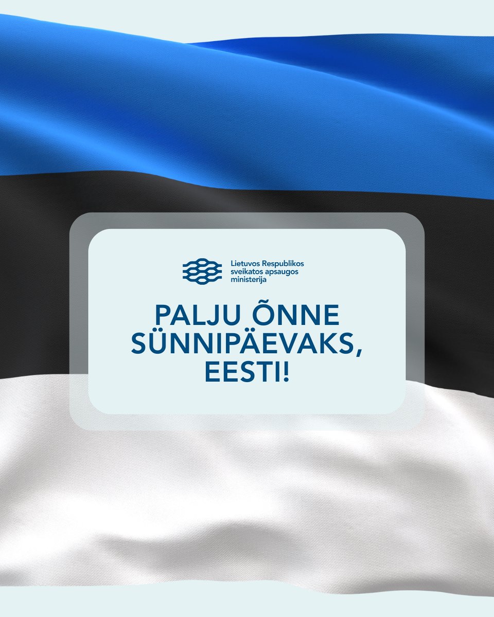 Ministry of Health | Lithuania tweet media