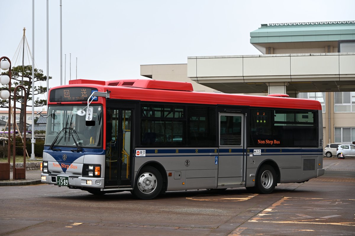 Debut!!] 新潟交通観光バス H1589-I(京ヶ瀬,11年式) PDG-LR234J2 元