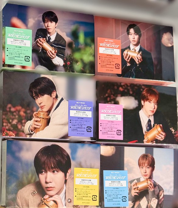 NCTWISH お待たせいたしました✨ 日本ミニアルバム『#WISHLIST