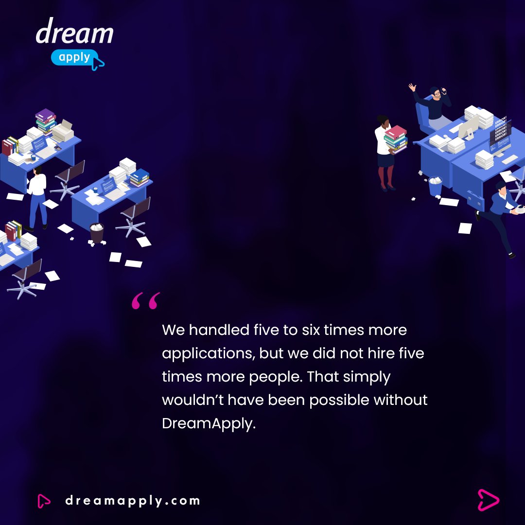DreamApply tweet media