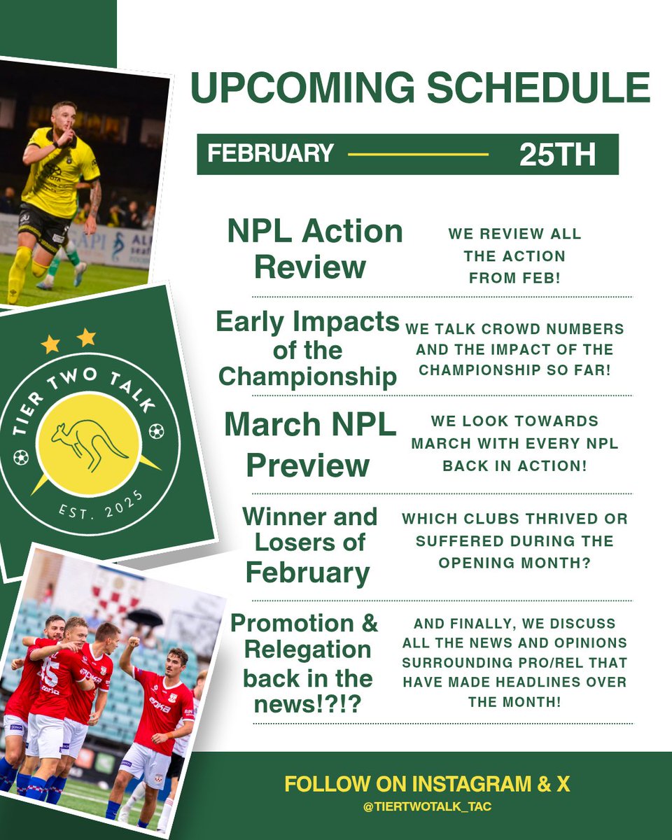 Tier Two Talk: The Australian Championship tweet media