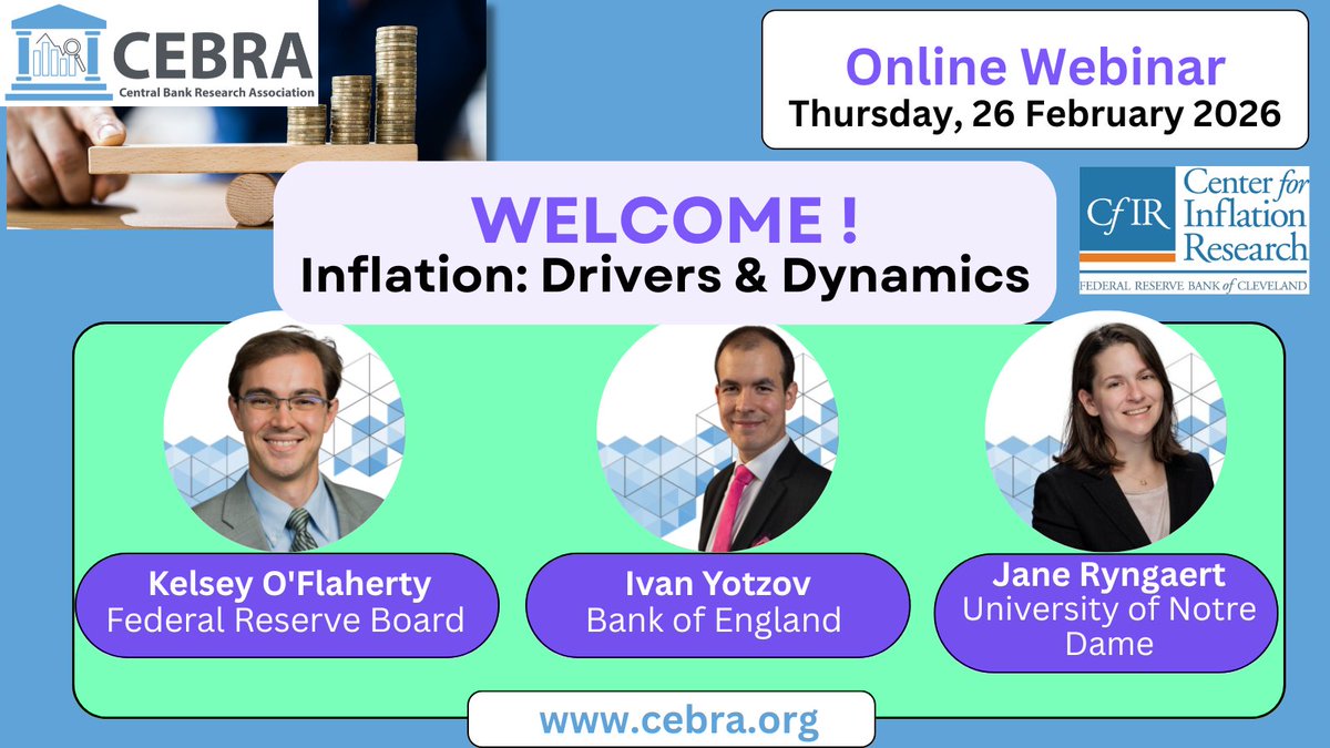 Central Bank Research Association tweet media