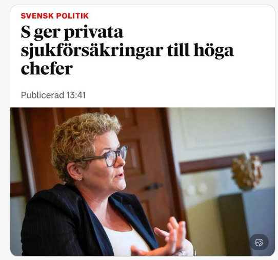 "Alla djur är lika men vissa djur är mer lika än andra" #socialdemokraterna