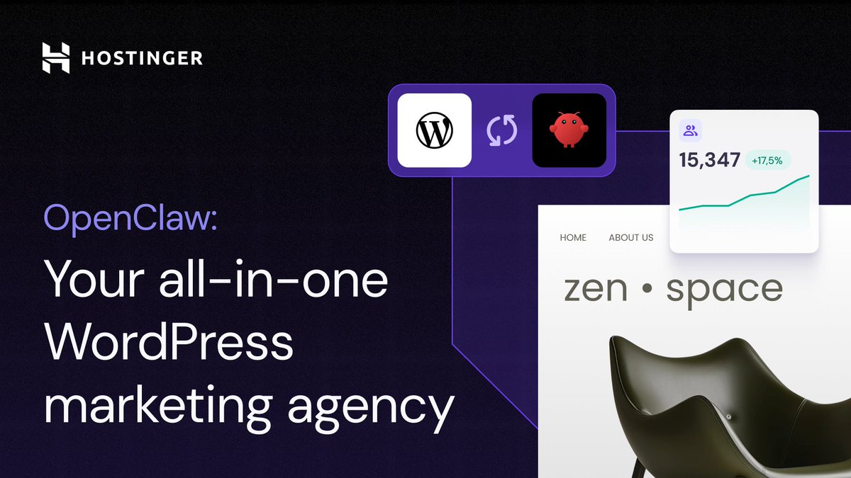 Hostinger tweet media