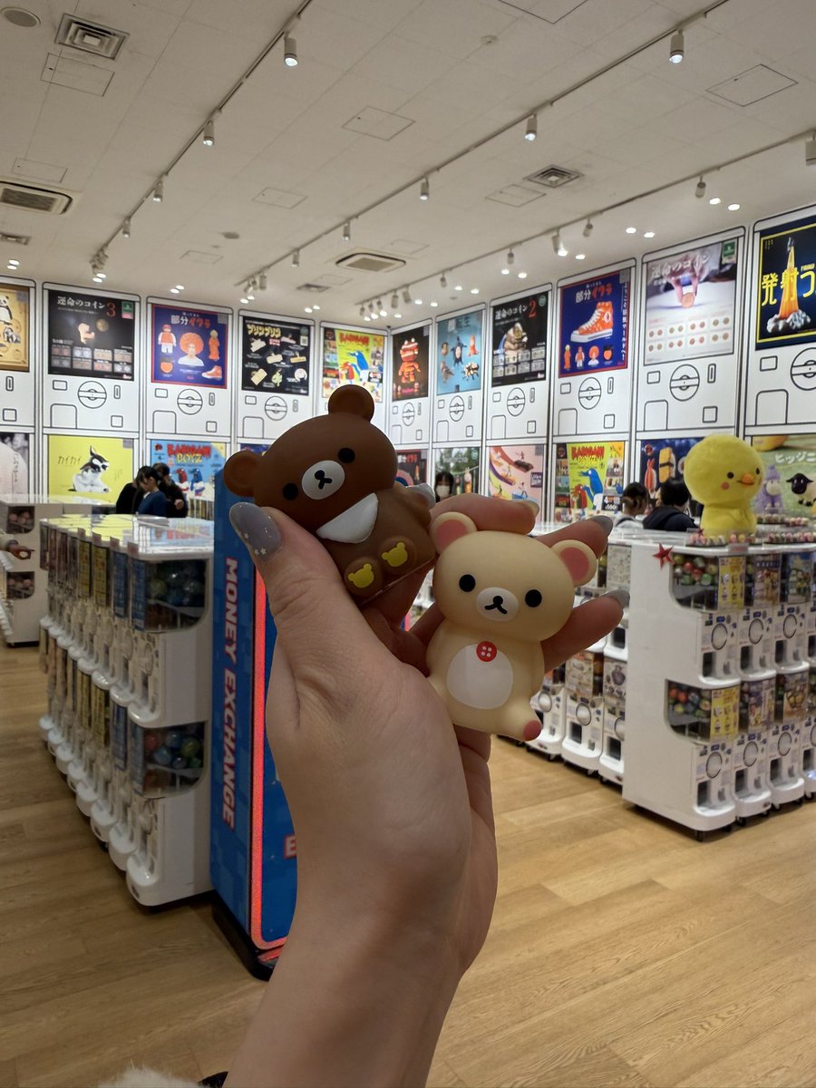 awaburo_'s tweet photo. リラックマ回しました

#ガチャガチャ展 https://t.co/qeOaAHmz4M