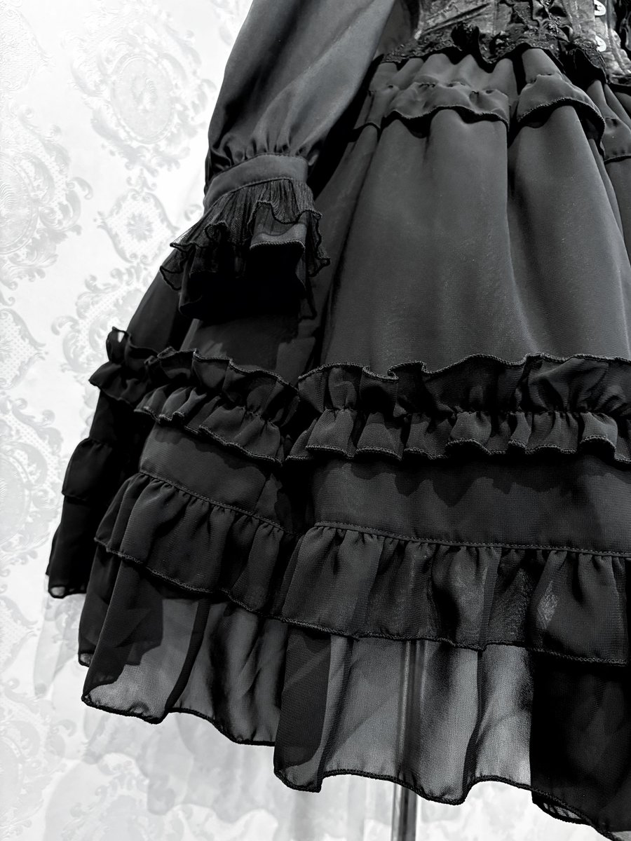 ATELIER-PIERROT】 〜Frill Short Corset〜 Black Size1 ￥14,850