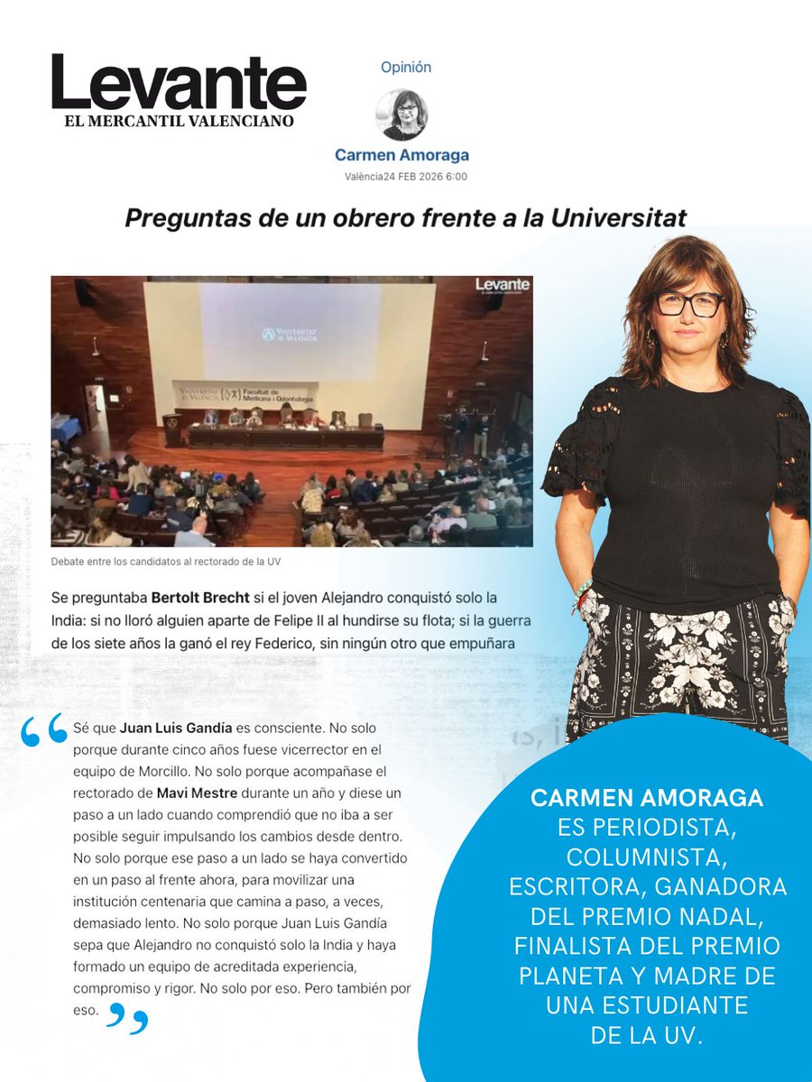 Juan Luis Gandía Cabedo tweet media