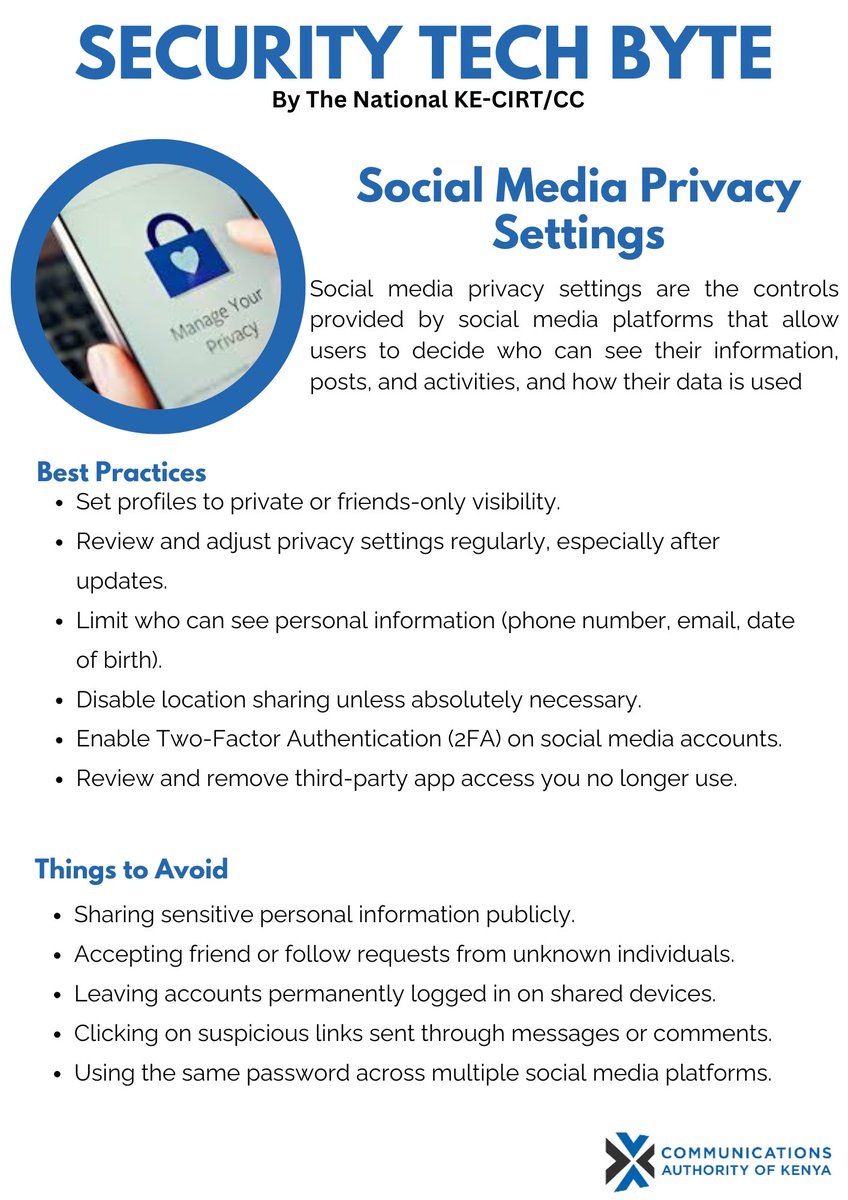 National KE-CIRT/CC tweet media