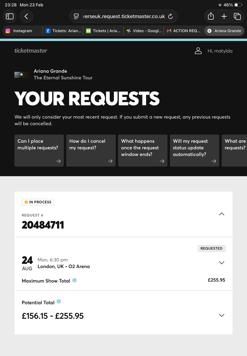 Matylda 🫧🎐 is going to win the TickPick giveaway tweet media