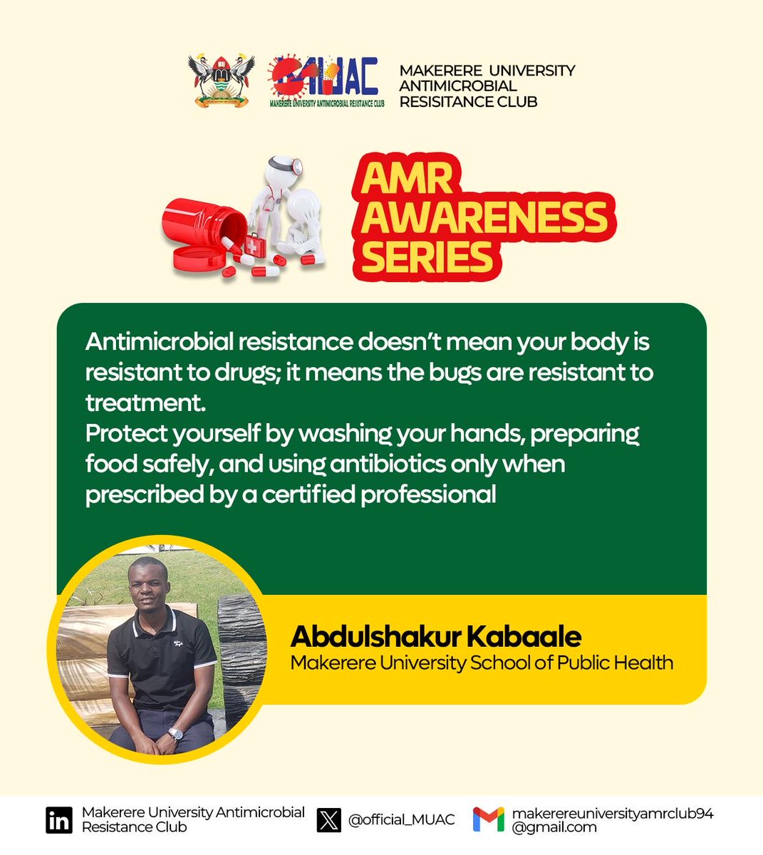 Makerere University AMR Club tweet media