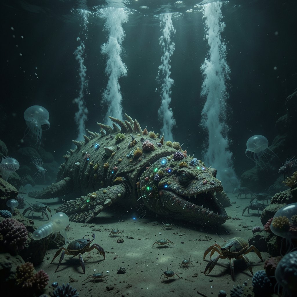Ratanasave54219's tweet photo. Not just generating images, but creating coherent, living environments — from deep-sea civilizations to impossible creatures and evolving ecosystems.
#YuppAI #GenerativeAI #AIArt #WorldBuilding #FutureTech #DigitalEcosystems #CreativeAI https://t.co/QbFskvk7aQ