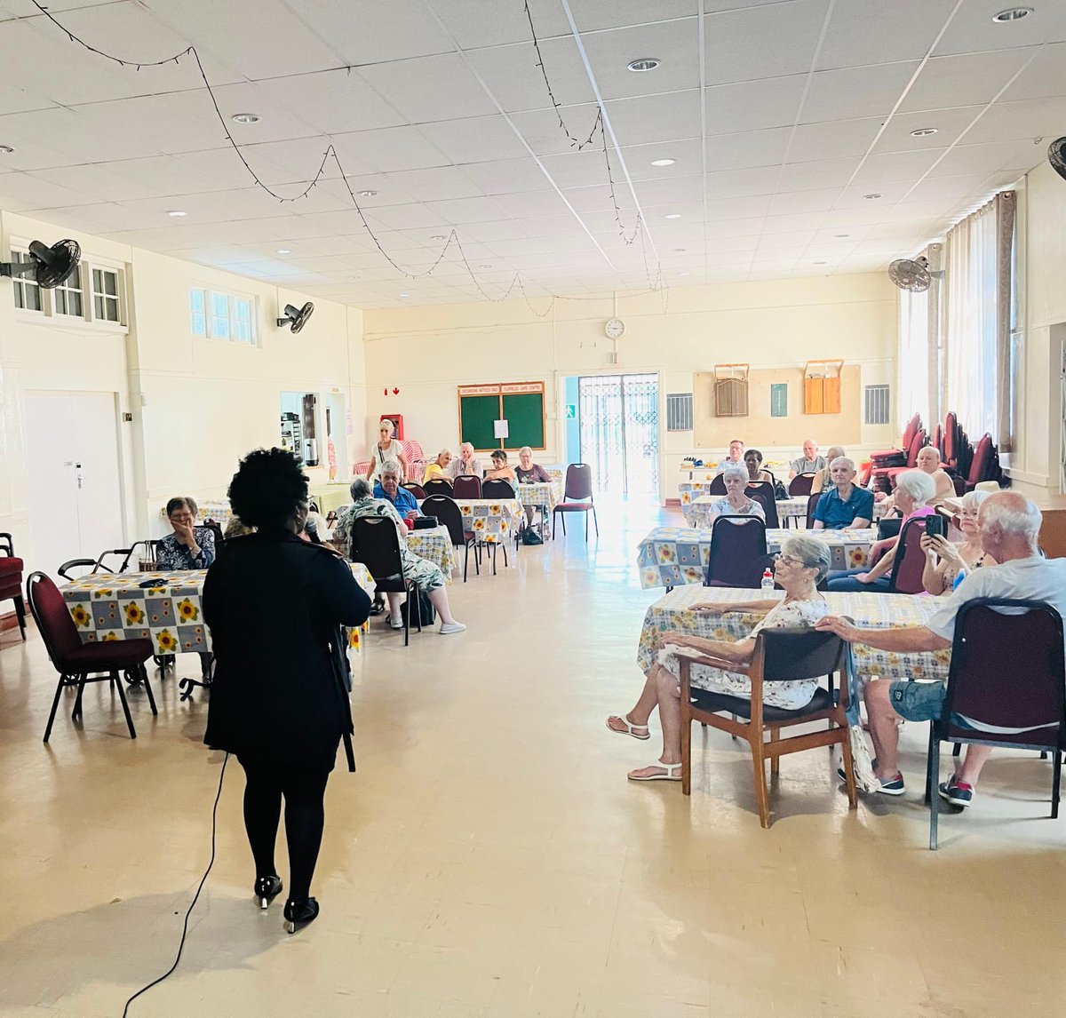 SAHeartStroke's tweet photo. Our Durban team out at TAFTA Park for our monthly Mended Hearts and Stroke Group meeting, aimed at providing educational and emotional support to heart attack and stroke survivors. ❤️ #HSFSA #HeartHealth #MHSG #brainhealth #healthylifestyle https://t.co/n8IH1hcmTx