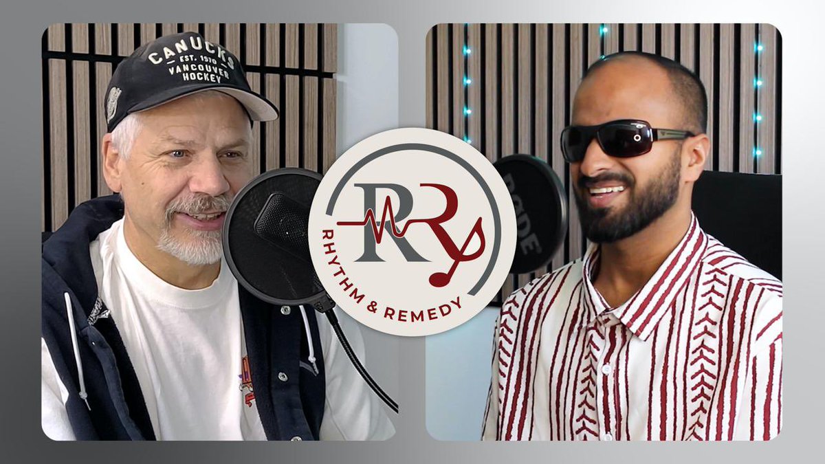 New episode of #RhythmAndRemedy drops tomorrow! Super honoured to have interviewed my high school counselor, Mr. Mark Arends. He has had such a profound effect on my life, but he’s also got an incredible journey! Keep it locked!