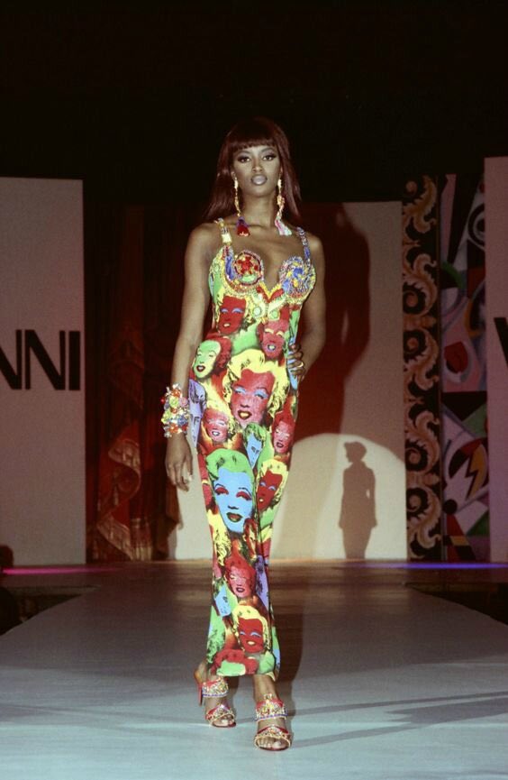 my “fashion is art” picks off the top of my head versace f/w 1991