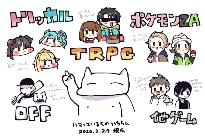 このアカウントの構成要素を紹介しようのコーナー 