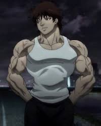 He looks like Baki lol