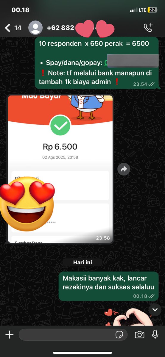 Testi joki kuesioner 
Star 500perak, bebas request jawaban, real human dan bebas bantu valid dan relieabel 

#zonajajan #zonauangᅠ #jokitugasmurah
