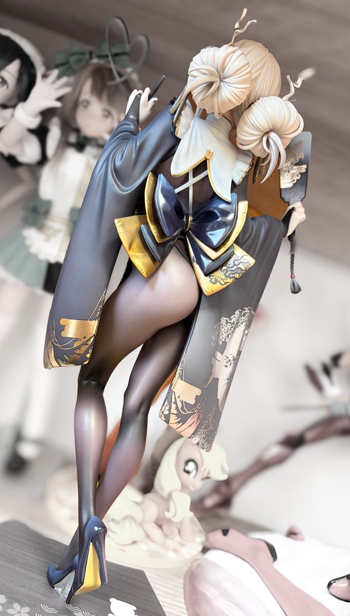 そういえば！ブランちゃんのフィギュアお迎えしちゃったーー♡ 可愛い