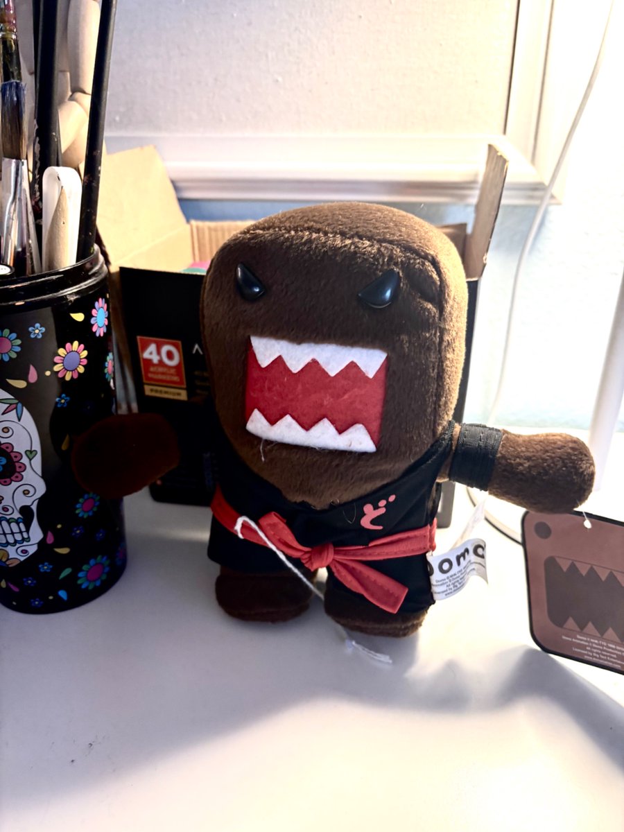 sad_mushroom's tweet photo. i also found this little vintage domo-he’s mine forever <3 https://t.co/8CTukbXB6m