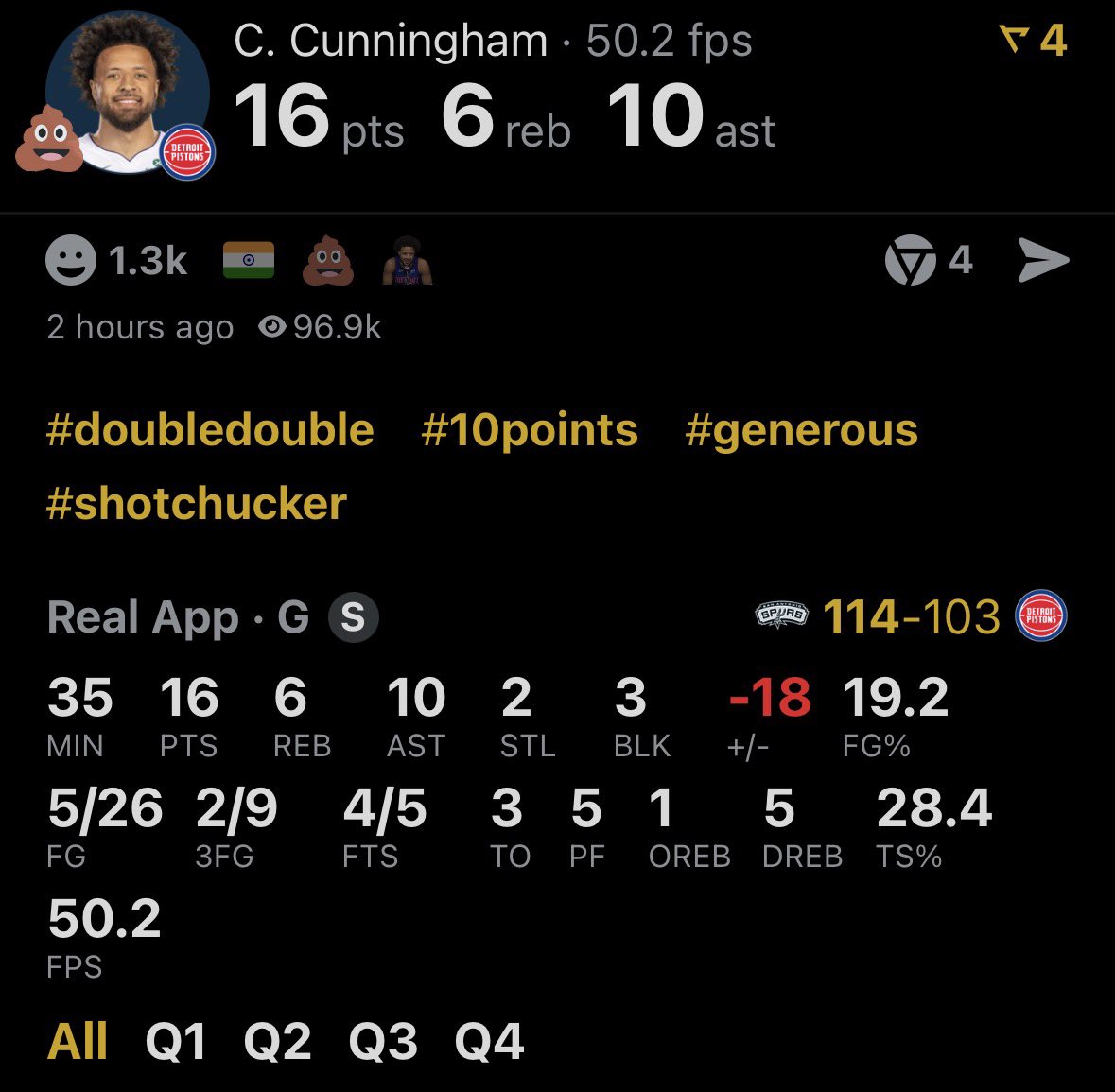 Cade what we doing my boy ?