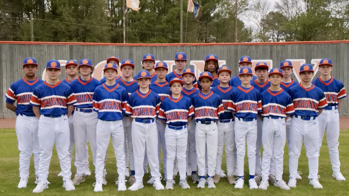 NC_BSB's tweet photo. Cougar Junior High Baseball wins 13-2 over Neshoba Central tonight to move to 2-0 on the season. Proud of these young men for their hard work!

They will be back in action Thursday as they travel to Meridian with a 5/6:30pm first pitch!
#ACE https://t.co/WC6owDHuYa