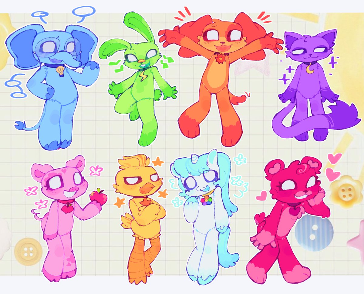 Whatever, go my critters!! #SmilingCritters #poppyplaytimechapter3