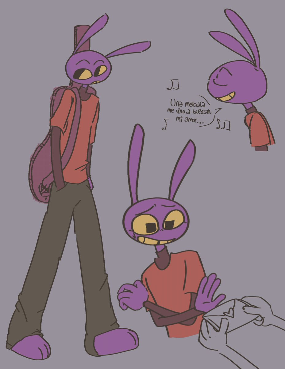 Recién ahora caigo que la excusa perfecta para hablar de música es hacer un au de esto
No sé cómo no se me ocurrió antes