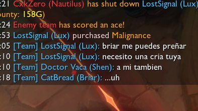 Día normal en Aram cuando me sale Briar