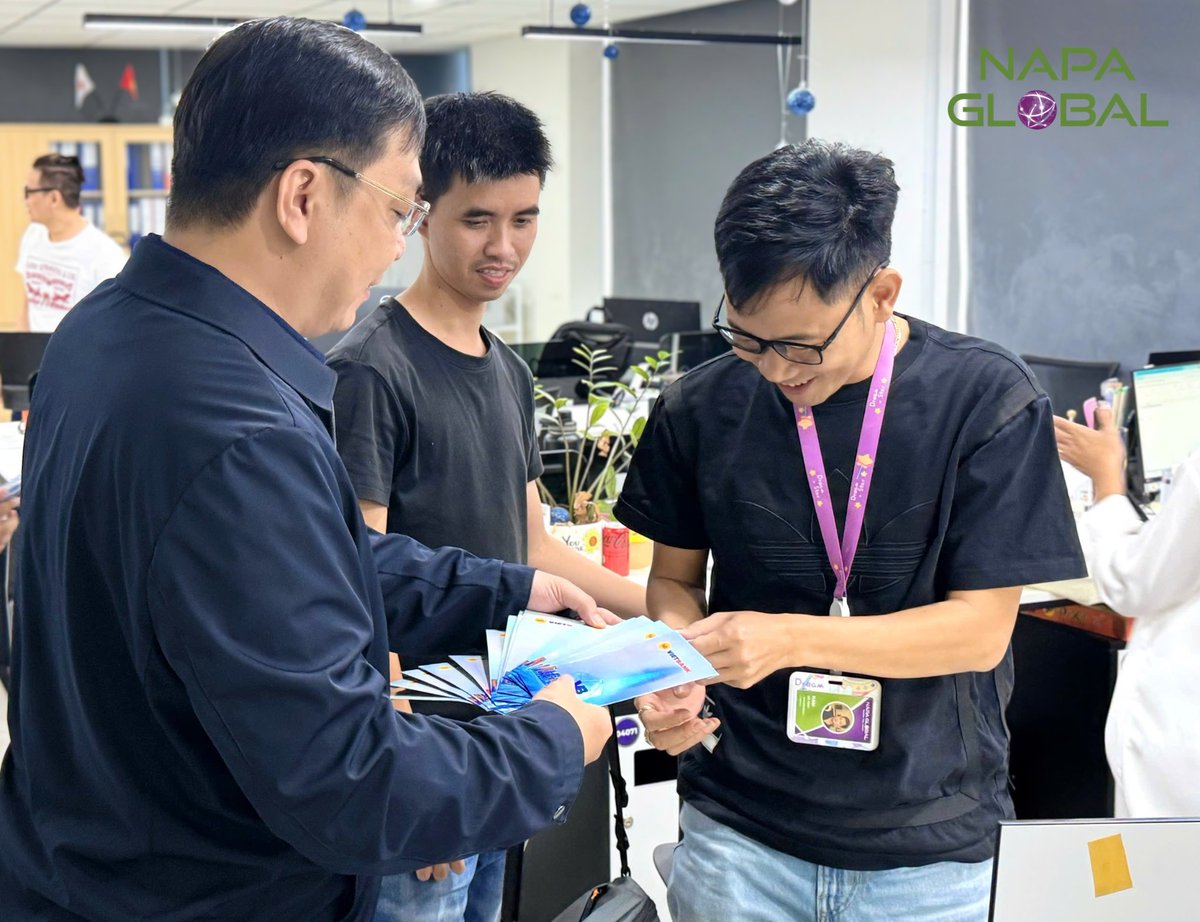 NAPAGlobal's tweet photo. Yesterday, we returned to work after the Lunar New Year holiday &amp; received lucky money - a symbol of good fortune - from our Board of Directors. 
May the Year of the Horse bring you strength, energy &amp; confidence to chase every goal. Let’s reach new heights together in 2026! #NAPA https://t.co/n8veZqGmxP