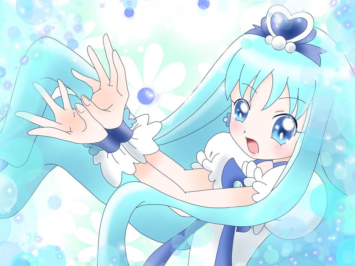 サボりたくてエアブラシだけで色塗りしてみたのですが、結構いい感じに仕上がった気がします️🩵

#キュアマリン
#来海えりか
#ハートキャッチプリキュア
#ハトプリ
#precure