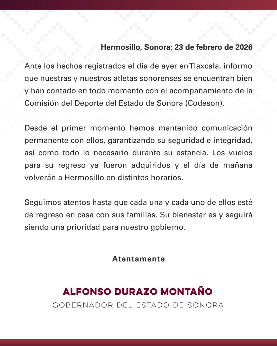 Alfonso Durazo tweet media