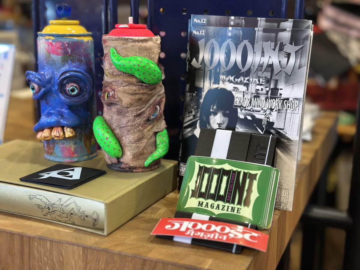 JOOOINT_mag's tweet photo. OGAZOO SHOPさんにJOOOINTNO.12ドロップしましたっ！！

ビンテージ雑貨など取り扱っている素敵なお店です、是非チェックよろしくお願いします🙇

🪵OGAZOO SHOP
埼玉県富士見市下南畑２０１８ 
https://t.co/75DAbJzcaJ

#joooint #art #culture #magazine #zine https://t.co/Z6eM8FTlDC
