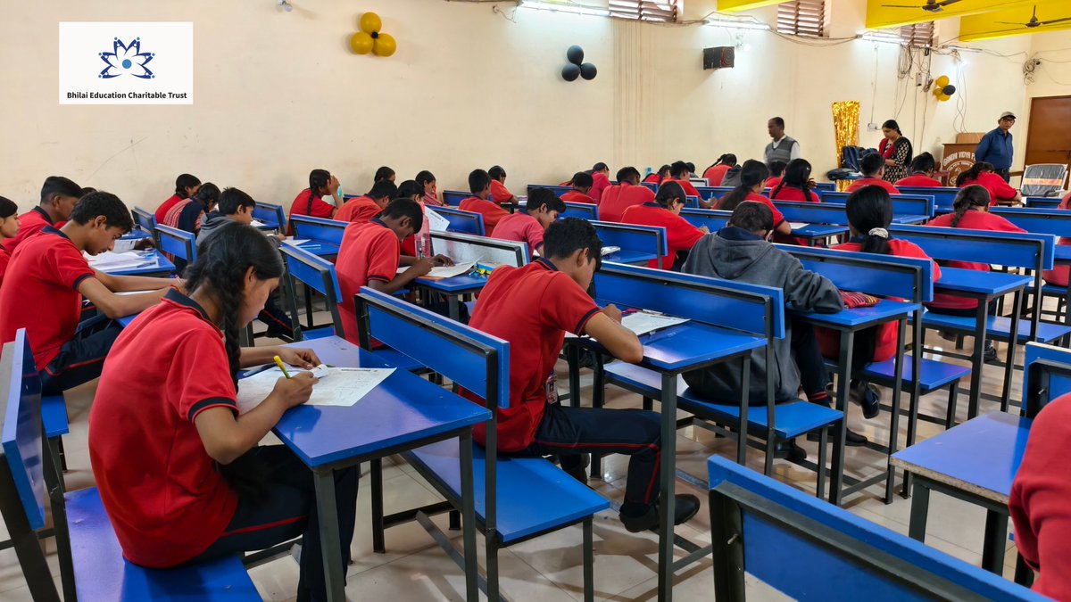 BectBhilai's tweet photo. At BECT,  we believe talent should never be limited by financial constraints.

We conducted the BECT Talent Search Exam at Gandhi Vidhyapeeth to sponsor coaching fees for deserving #JEE, #NEET &amp; Foundation aspirants. https://t.co/VIwNVQCg2E