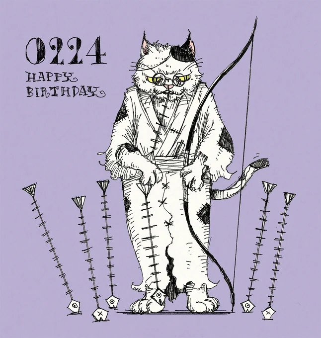 毎日誰かの誕生日!2月24日生まれの方、
お誕生日おめでとうございます!
2/24生まれの方に届くと嬉しいです!

実力が発揮できる1日となりますように!!

#誕生日 #2月24日 