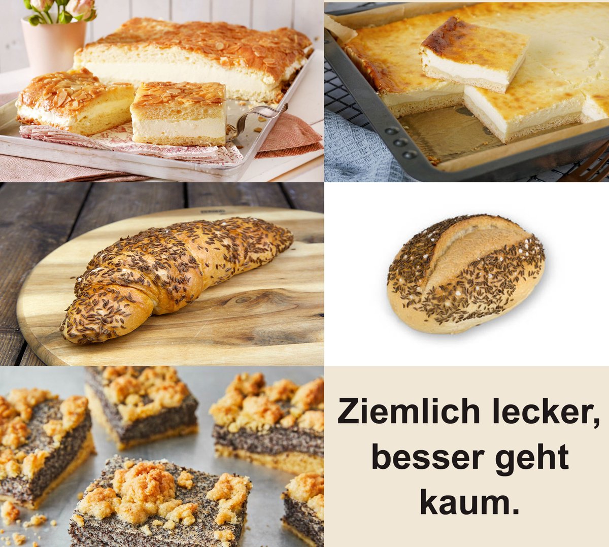 Kennt kaum noch einer, aber das sind kulturrelevante Backwaren. Ich bedauere jeden, der das nicht kennt, oder?