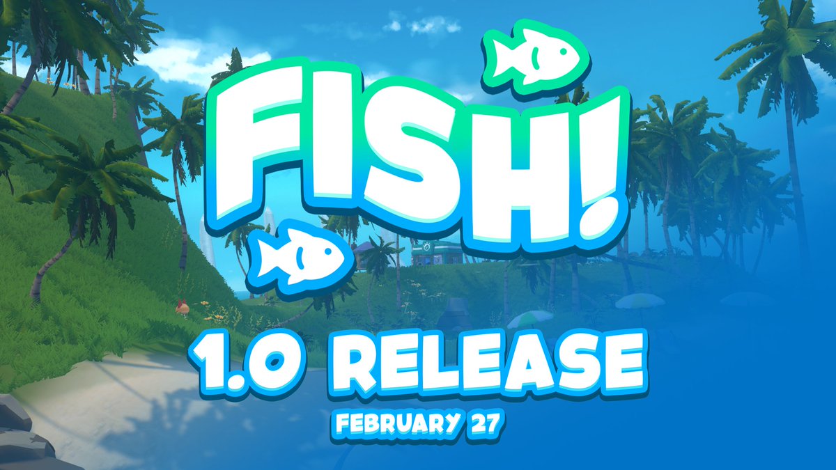 Fish! 正式リリースまとめ
・ベータ版のプレイデータは全削除。みんな同じ0からのスタートに
・リリース日は日本時間だと28日
・ベータプレイした人には限定ペットとボートがもらえる