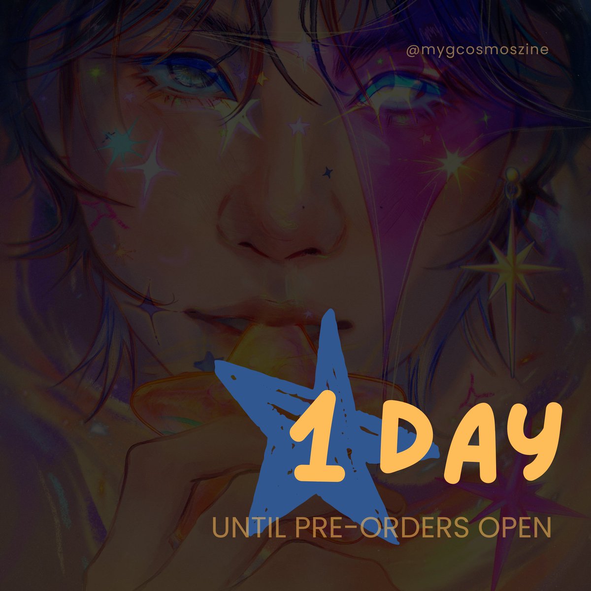 🌟 1 DAY UNTIL PREORDERS OPEN 🌟

Preorders open TOMORROW for Cosmos: A Yoongi Ship Zine! Our zine will be donating all profits to Yonsei University Health System's Severance Hospital in honor of Yoongi's birthday so snag your copy of our zines to help support a great cause. 💙