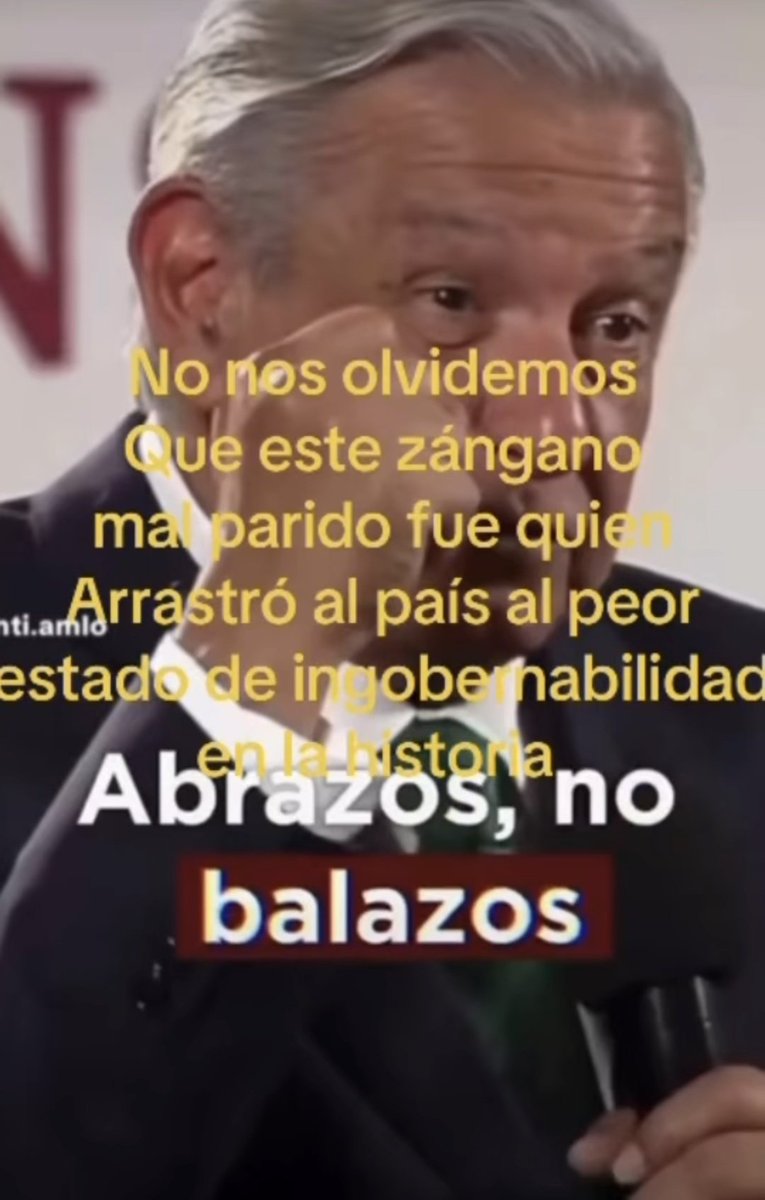 No se olviden que éste zángano perverso mitomano #NarcoExPresidenteAMLO es el culpable de que México esté en manos del CO.