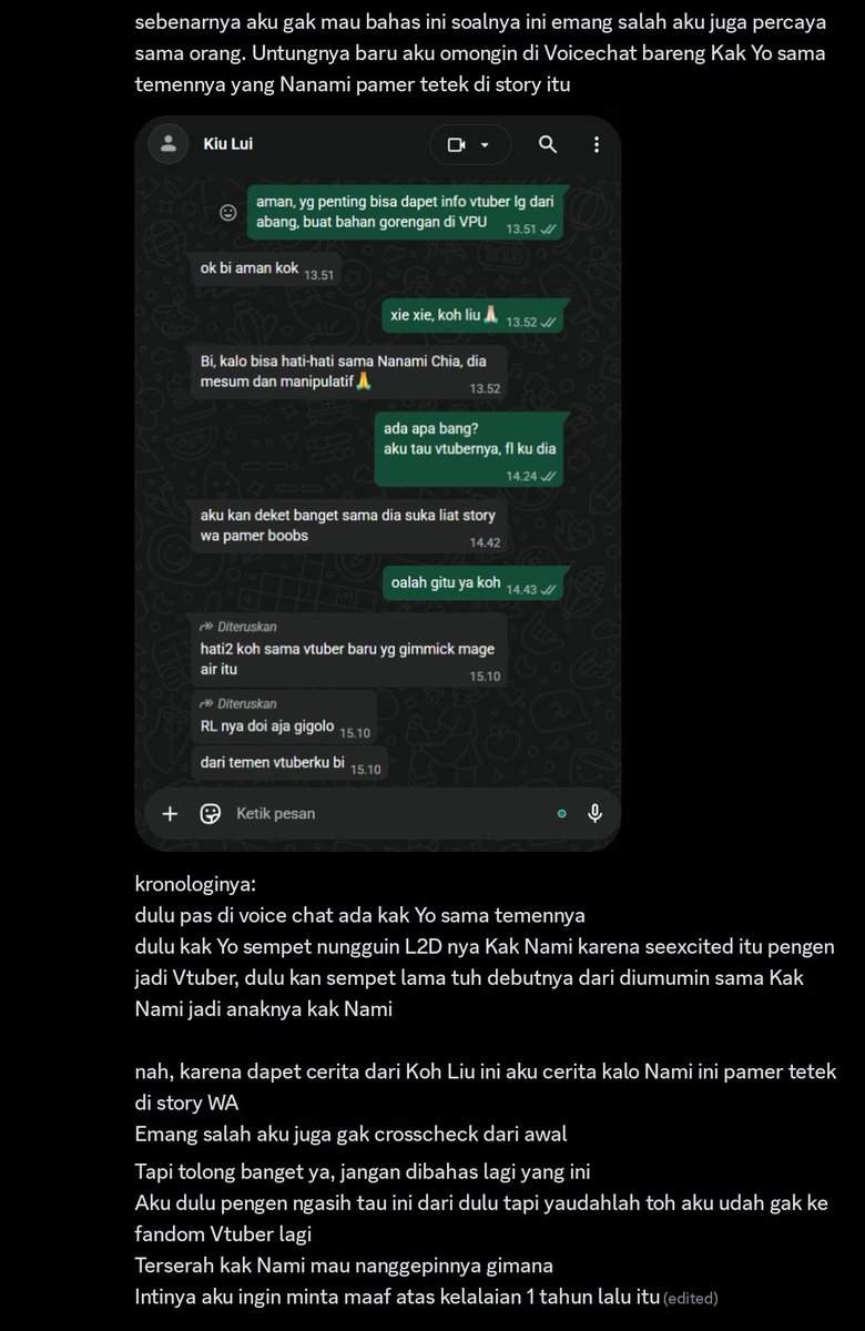 GW DOAIN KELAMIN KAU PECAH DIJALAN TRUS DIGIGIT ANJING SAMPE GABISA JALAN KIU LUI/LUIGI/Vicena Aloysius Jonathan

JADI LU SUMBER FITNAH MESUM Y ANAK SIALAN
GW BELI ART YABE GD GW PAMER ANEH2 Y, YG MESUM JUSTRU LU SAMPE BAHAS TETEK ORG DAN KASIH BONUS NUDE!