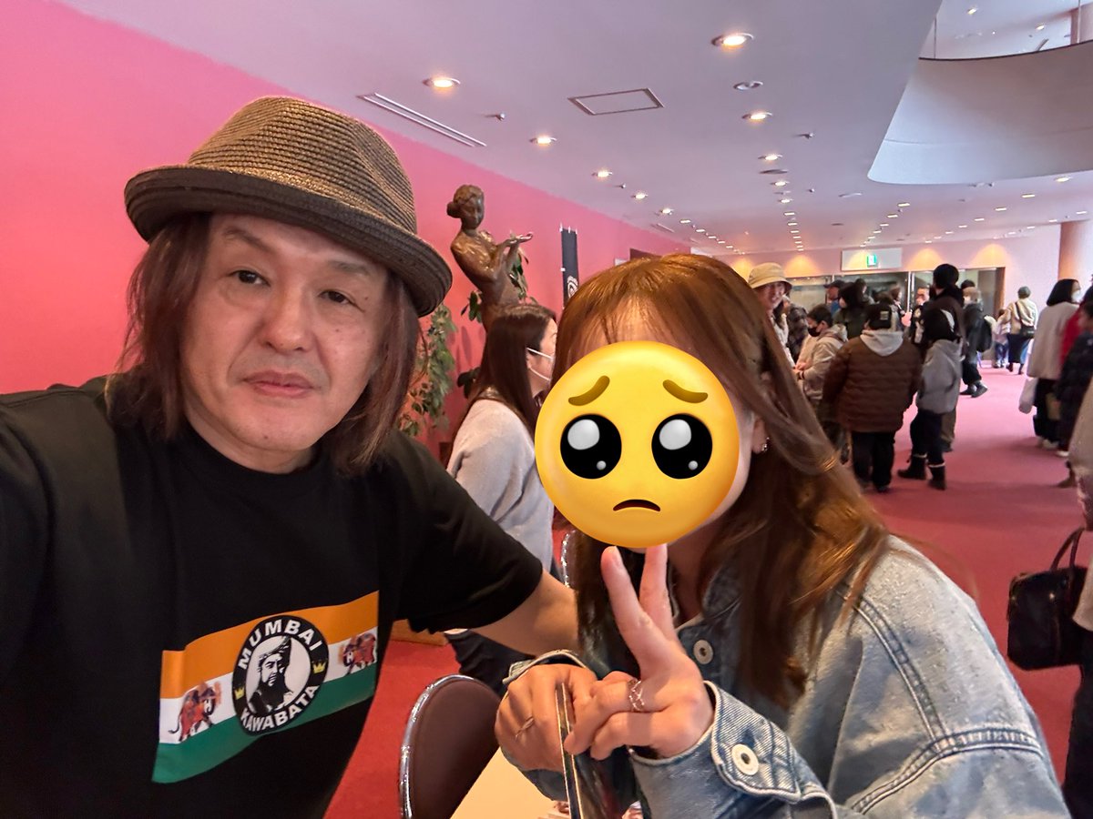 monao__'s tweet photo. 是非また来てください😆

絶対に直接伝えたかった事も言えて（感極まり泣き出す始末w）良かった！！！

出逢いに感謝🙏✨

#坂本サトル #CRAZYDAYS #メンソーレ川端 #下北文化会館 #ワールドコンサート #HTML2026も必ず行きます https://t.co/BwKyaPAIEk