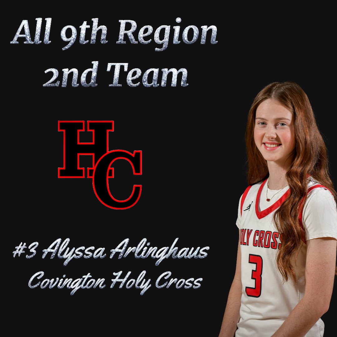 HCGirlsHoops's tweet photo. Congratulations to Jr. Alyssa Arlinghaus on being named to All 9th Region-2nd Team‼️
#WeAreHC❤️🖤🏀 https://t.co/gm13ZYn4Vg