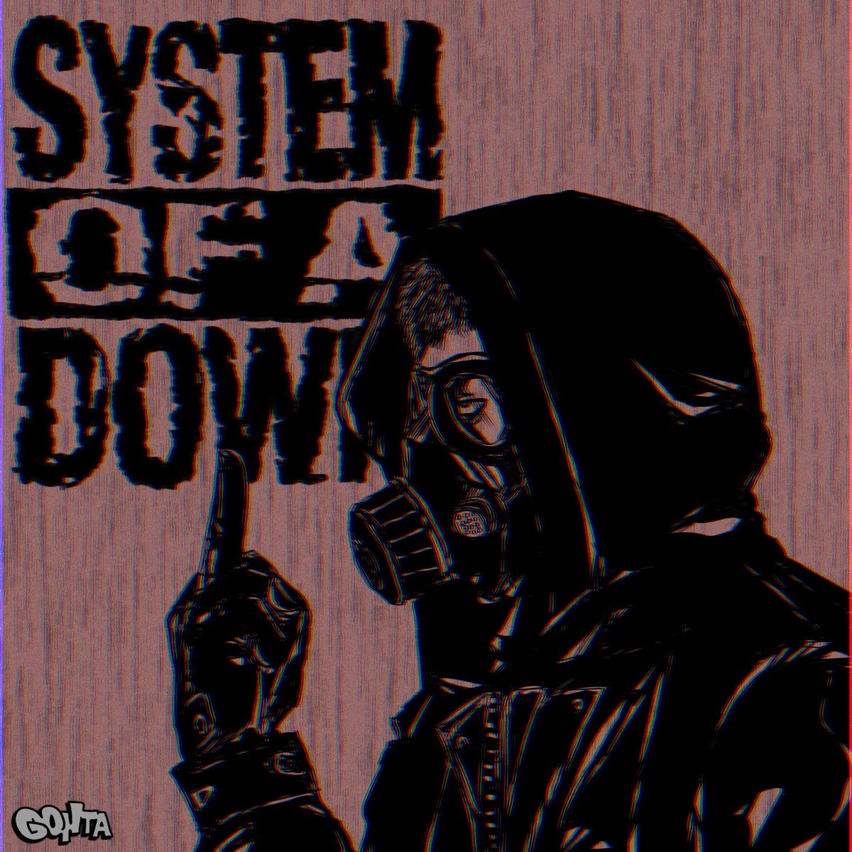 gongon412's tweet image. F**k the system🤘

＃イラスト #systemofadown