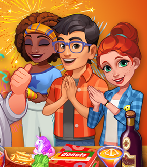 cluck1nlove's tweet photo. They were once Cooking Madness characters and now they've the protagonists of my original series, Prism😋 https://t.co/Zof7djMJIo