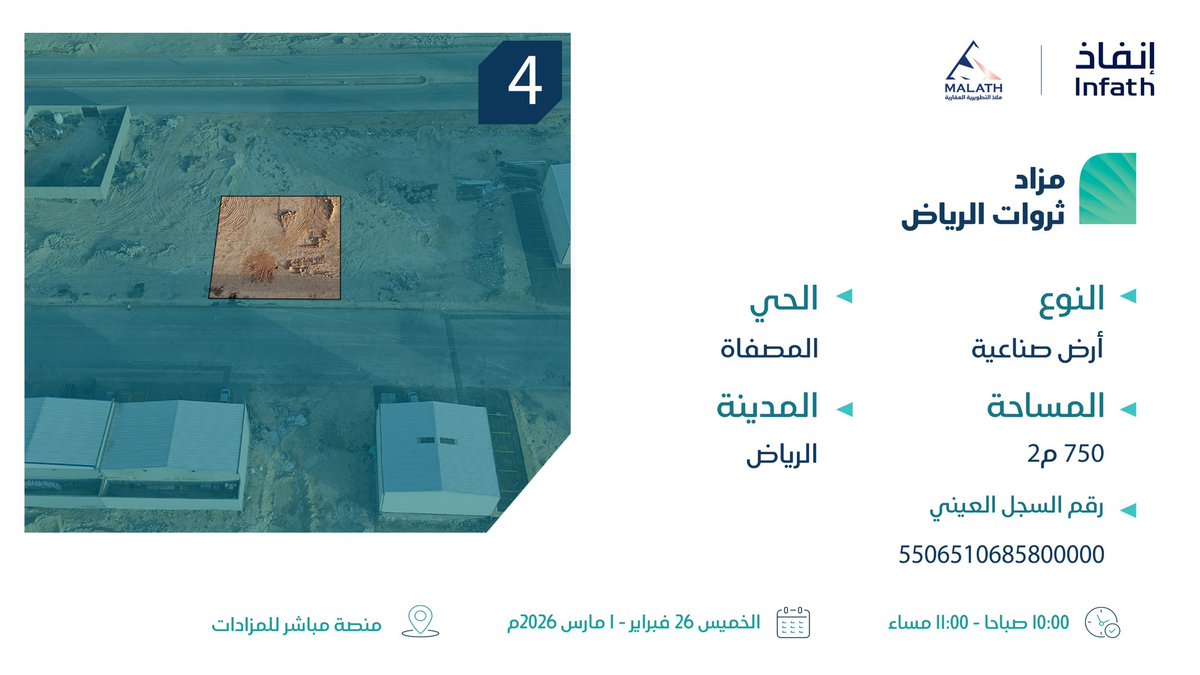 ملاذ التطويرية العقارية tweet media