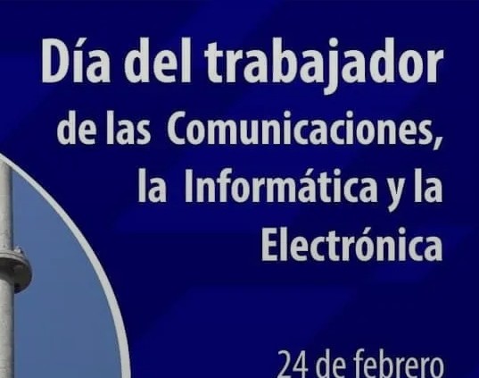 NancyLeyva1973's tweet photo. 🩵Cada 2️⃣4️⃣ de febrero celebramos con orgullo en Cuba🇨🇺 el Día del Comunicador🗣️ en homenaje a la primera transmisión de Radio Rebelde. Desde ETECSA felicitamos a los trabajadores del sector de las comunicaciones 🫂
#ComunicadoresPorSiempre 
#EtecsaHolguin https://t.co/y4VjV5dBl7